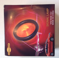 2 Trailer Trucklite YELLOW Lamp Sealed 4" round Turn Tail Light 12V, 3 Wires