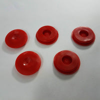 10028 Hose Coupler Double Lip Red Rubber Gladhand Seals Replacement 10 Seals