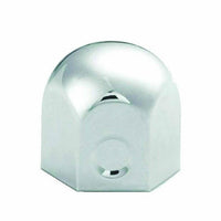 20 Chrome Lug Nut Cover 1-1/2"X2" Flanged ABS Plastic FortPro
