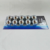 20 Chrome Lug Nut Cover 1-1/2"X2" Flanged ABS Plastic FortPro