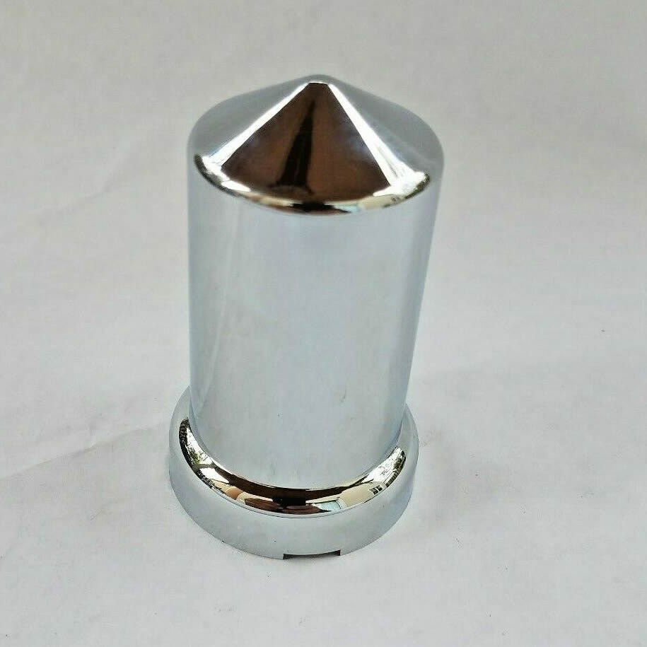 10 Chorme Nut Lug Cover ABS Extra tall for 33MM Nuts no Flanges FortPro