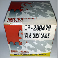 280479 283321 25060 Bendix DC-1 Double Check Valve all port 3/8" Replacement NEW