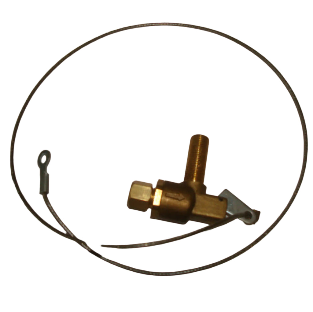 A24084 Air Horn Big Rig Pull Valve Heavy Duty Trucks Valve & Lanyard Cable