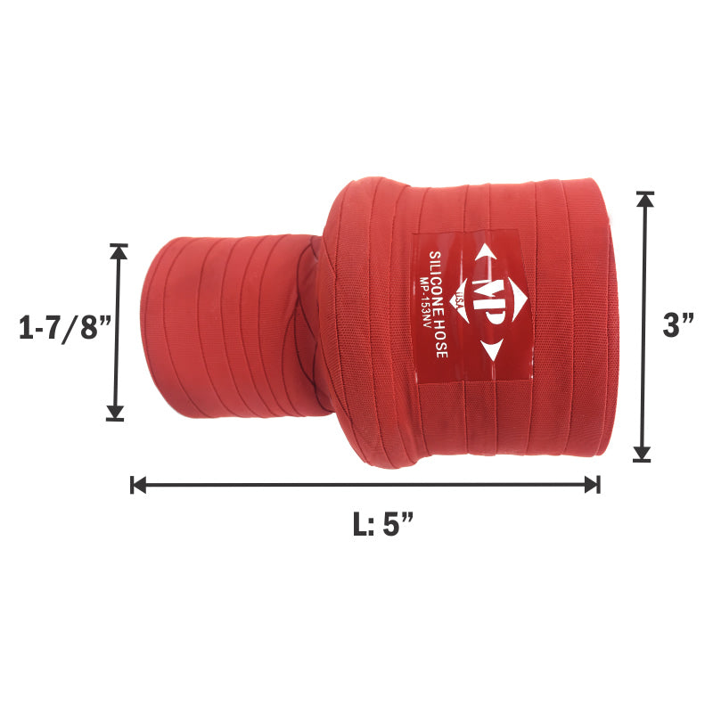 1659046C1 NAV3009 Navistar Turbo Reduction Silicone Hose 1-7/8" A 3" X 5" Replac New
