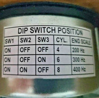 Tachometer Hour Meter Electric 0-6000 RPM, 12/24 Volt 85mm for Trucks Boats