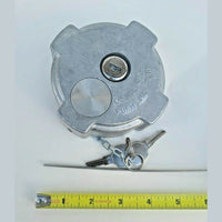 A03-12927-4 K071-398 Fuel Cap Assy Aluminun Eagle 3 1/2" Non Locking Vented Replacement NEW