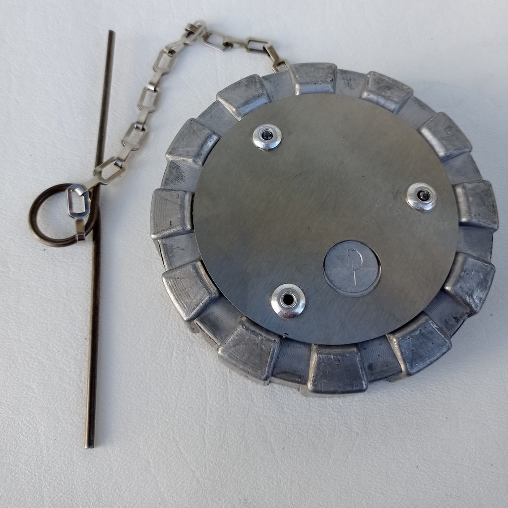 A03-12927-4 K071-398 Fuel Cap Assy Aluminun Eagle 3 1/2" Non Locking Vented Replacement NEW