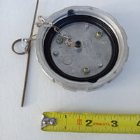 A03-12927-4 K071-398 Fuel Cap Assy Aluminun Eagle 3 1/2" Non Locking Vented Replacement NEW