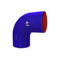 Elbow Coupler Pipe 90° Hose Blue Silicone Polyester Reinforced Mp-094ELB-90BR