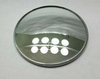 3" Stick-on Round Convex Blind Spot Wide Angle Mirror Silver Truck Car SUV 2 PC