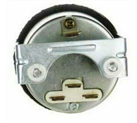 LCD Hour Meter 2" Round Gauge, 12v to 80v for Trucks, Pumps, Boats, Generators